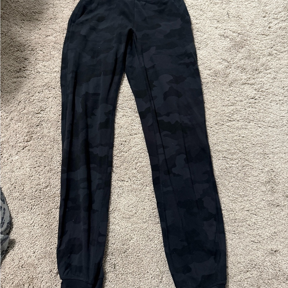 lululemon athletica Black Camo Joggers